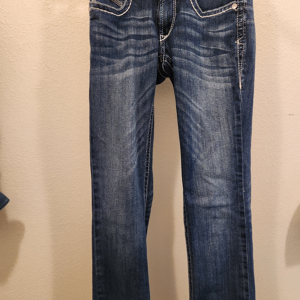 Ariat Women's Straight Leg Blue Jeans, 26R. No Signs Of Wear